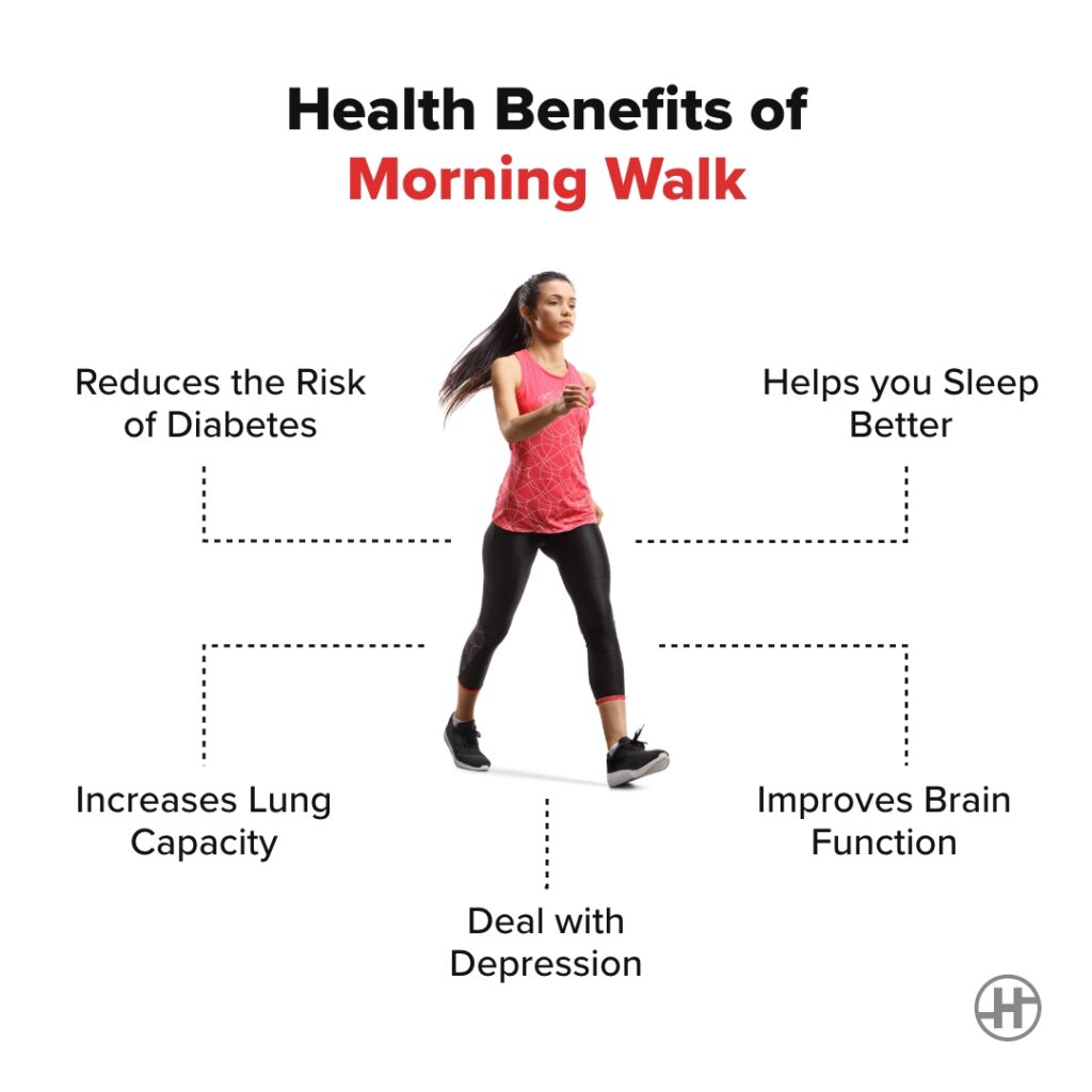 health benefits of morning walk